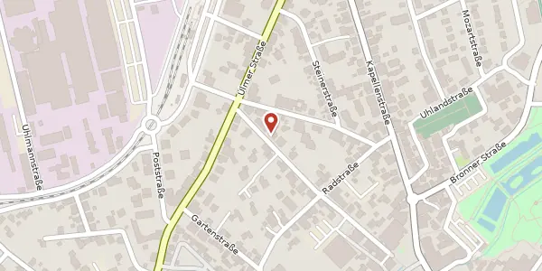 Karte der Umgebung von König-Wilhelm-Straße 24, 88471 Laupheim
