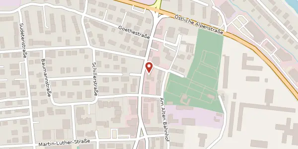 Karte der Umgebung von Grüntenstr. 28b, 87527 Sonthofen