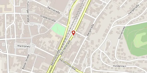 Karte der Umgebung von Belchenstraße 14, 79539 Lörrach