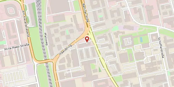 Karte der Umgebung von Berliner Allee 47, 64295 Darmstadt