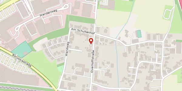 Karte der Umgebung von Overhoffstr. 181, 44149 Dortmund