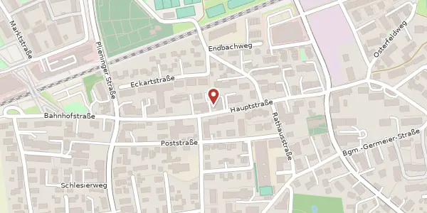 Karte der Umgebung von Hauptstr. 15, 85586 Poing