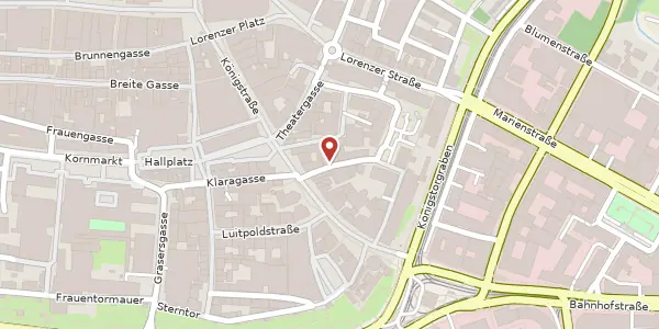 Karte der Umgebung von Peuntgasse 3, 90402 Nürnberg