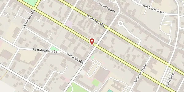Karte der Umgebung von Friedrich-Engels-Straße 35 b, 01587 Riesa