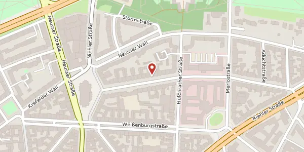 Karte der Umgebung von Blumenthalstr. 21, 50670 Köln
