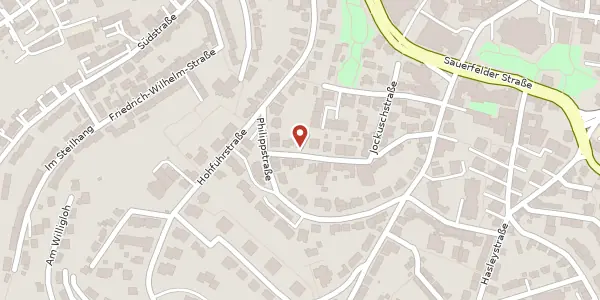 Karte der Umgebung von Peterstr. 20, 58511 Lüdenscheid