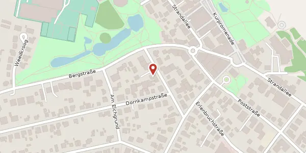 Karte der Umgebung von Wilhelmstraße 4, 23669 Timmendorfer Strand