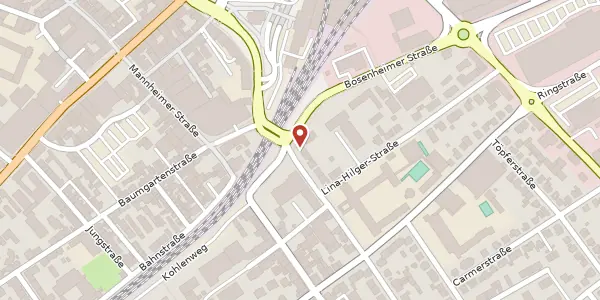 Karte der Umgebung von Gustav-Pfarrius-Straße 1-3, 55543 Bad Kreuznach