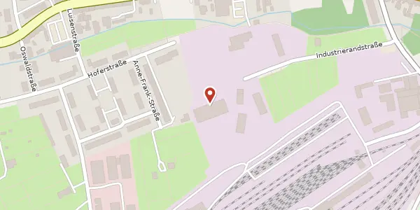Karte der Umgebung von Industrierandstraße 23, 08060 Zwickau