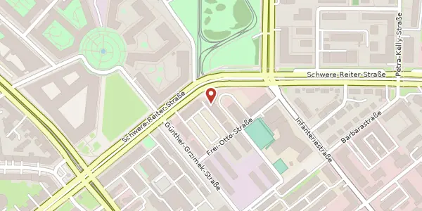 Karte der Umgebung von Frei-Otto-Str. 18, 80797 München
