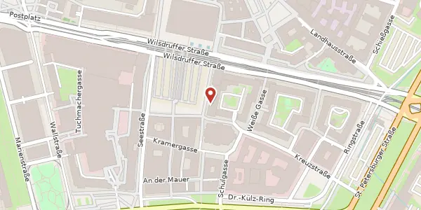 Karte der Umgebung von Altmarkt 6, 01067 Dresden