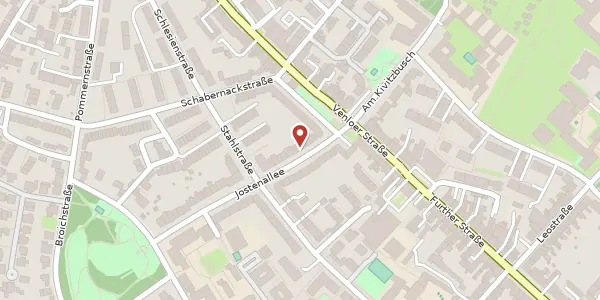 Karte der Umgebung von Jostenallee 12, 41462 Neuss