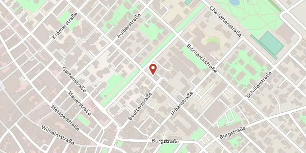 Karte der Umgebung von Kaiserstraße 77, 72764 Reutlingen