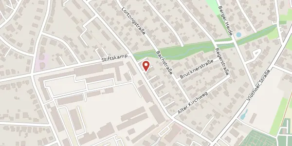 Karte der Umgebung von Mozartstr. 22a, 32049 Herford