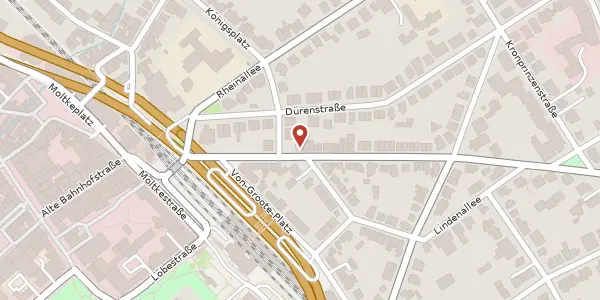 Karte der Umgebung von Rüngsdorfer Str. 1a, 53173 Bonn