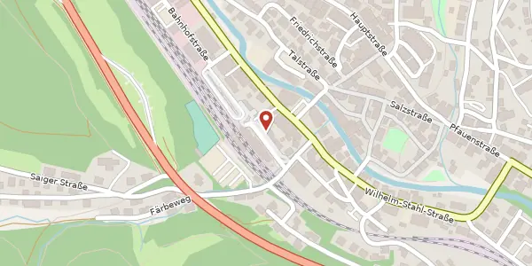 Karte der Umgebung von Bahnhofstraße 6, 79822 Titisee-Neustadt
