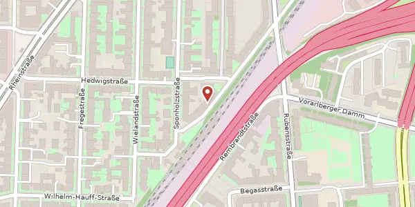 Karte der Umgebung von Baumeisterstraße 2 A, 12159 Berlin
