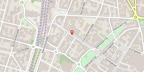 Karte der Umgebung von Wilhelm-Leuschner-Straße 13, 67547 Worms