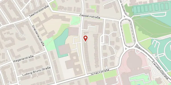 Karte der Umgebung von Lüerstraße 20, 30175 Hannover