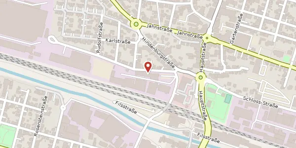Karte der Umgebung von Schillerstraße 21, 73054 Eislingen/Fils