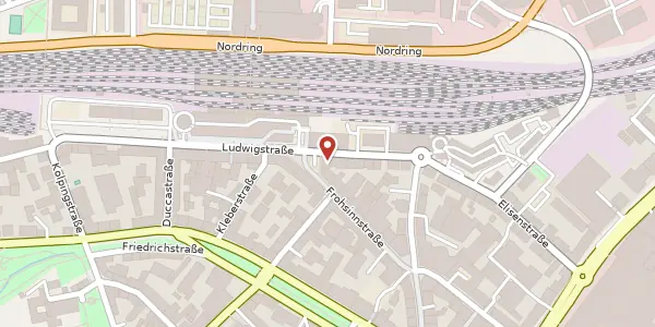 Karte der Umgebung von Frohsinnstr. 32, 63739 Aschaffenburg