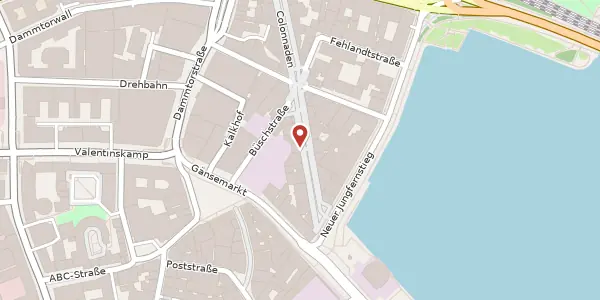 Karte der Umgebung von Colonnaden 19, 20354 Hamburg