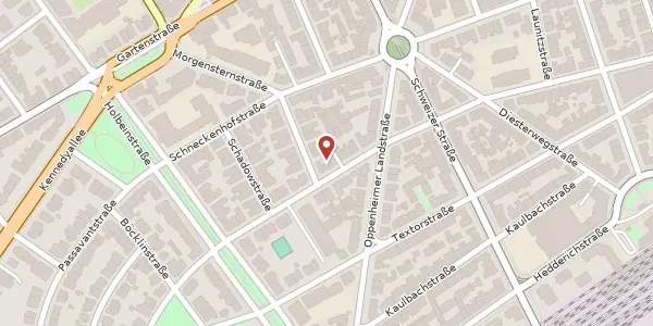 Karte der Umgebung von Schwanthalerstr. 58, 60596 Frankfurt