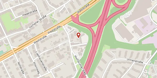 Karte der Umgebung von Untere Lindenstr. 7a, 58089 Hagen