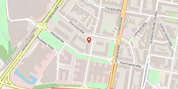 Karte der Umgebung von Prager Str. 5, 45131 Essen