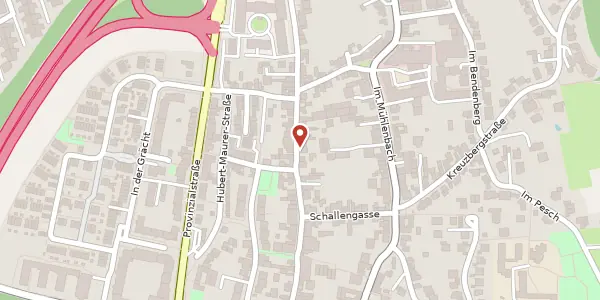 Karte der Umgebung von Lengsdorfer Hauptstraße 45 - 47, 53127 Bonn