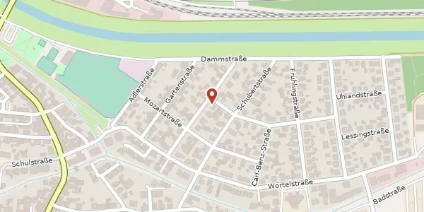 Karte der Umgebung von Eichelbergstraße 10, 76456 Kuppenheim