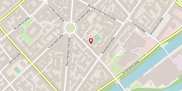 Karte der Umgebung von Corneliusstr. 23, 80469 München