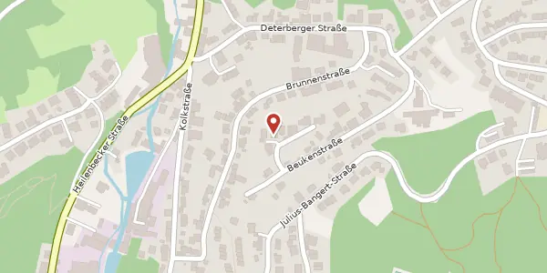 Karte der Umgebung von Beukenstr. 20 e, 58256 Ennepetal