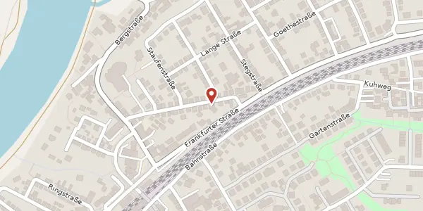 Karte der Umgebung von Mainzer Str. 23, 65451 Kelsterbach