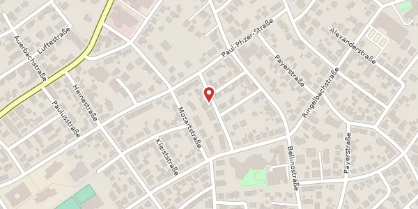 Karte der Umgebung von Waiblinger Straße 22, 72764 Reutlingen