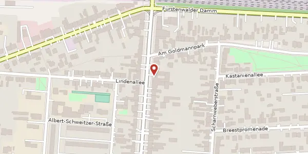 Karte der Umgebung von Bölschestraße 63, 12587 Berlin