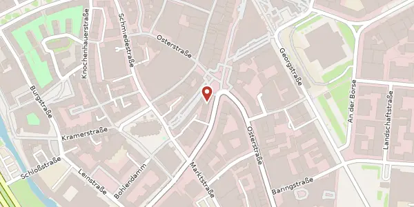 Karte der Umgebung von Karmarschstraße 30/32, 30159 Hannover