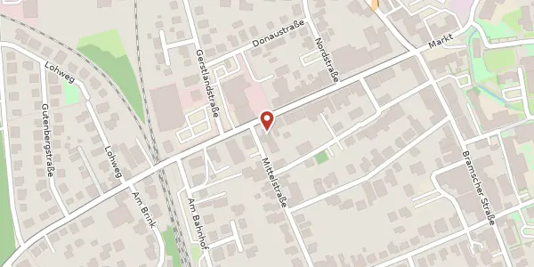 Karte der Umgebung von Lindenstr. 25, 49593 Bersenbrück