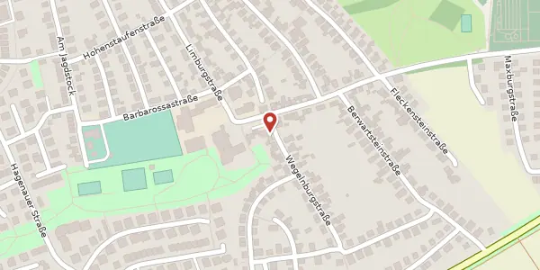 Karte der Umgebung von Wegelnburgstraße 40, 76829 Landau