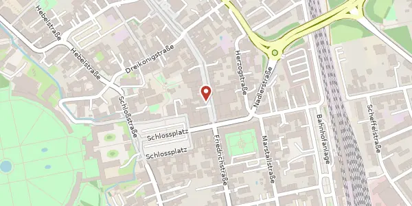 Karte der Umgebung von Mannheimer Straße 5, 68723 Schwetzingen