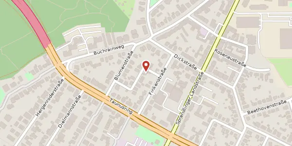 Karte der Umgebung von Mainländerstr. 6, 63069 Offenbach