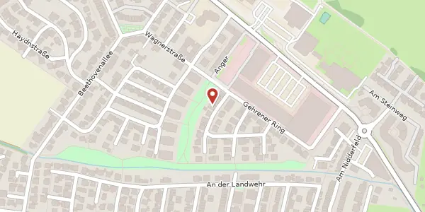 Karte der Umgebung von Dorothea-Schlegel-Str. 6, 61130 Nidderau