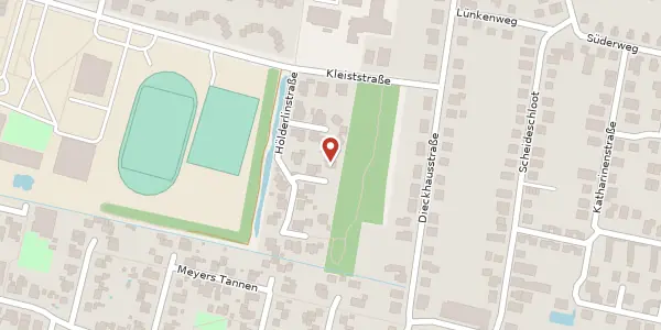 Karte der Umgebung von Hölderlinstr. 13, 26871 Papenburg