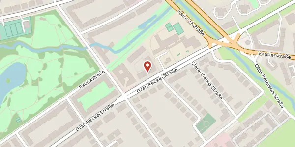 Karte der Umgebung von Graf-Recke-Str. 84a, 40239 Düsseldorf