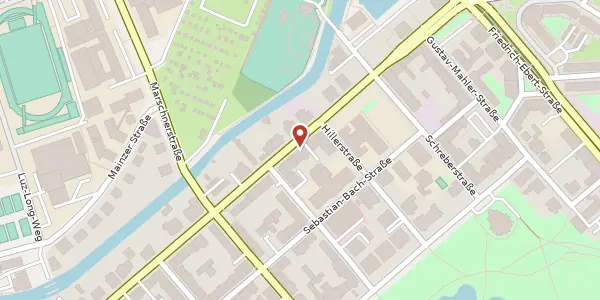 Karte der Umgebung von Käthe-Kollwitz-Straße 71, 04109 Leipzig