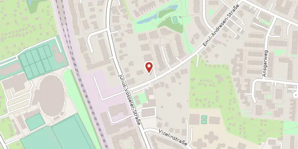Karte der Umgebung von Emil-Andresen-Straße 102, 22529 Hamburg
