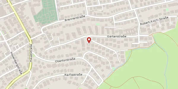 Karte der Umgebung von Johannes-Zimmermann-Straße 6, 70839 Gerlingen