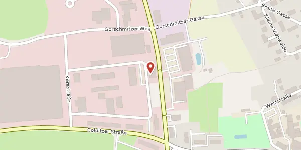 Karte der Umgebung von Ringstraße 18 - 20, 04703 Leisnig