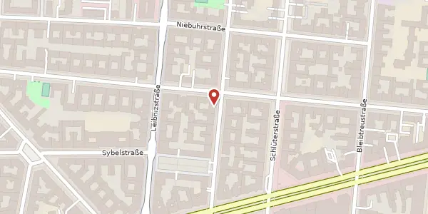 Karte der Umgebung von Wielandstraße 15, 10629 Berlin