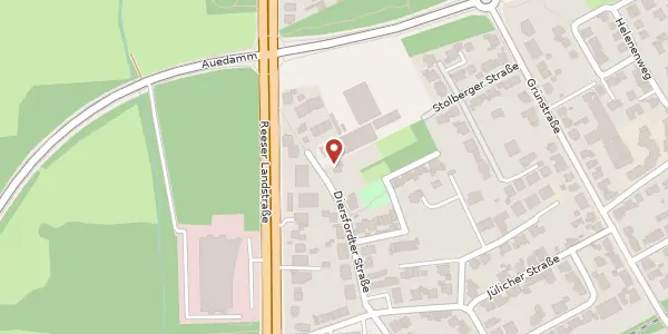 Karte der Umgebung von Diersfordter Str. 42, 46483 Wesel